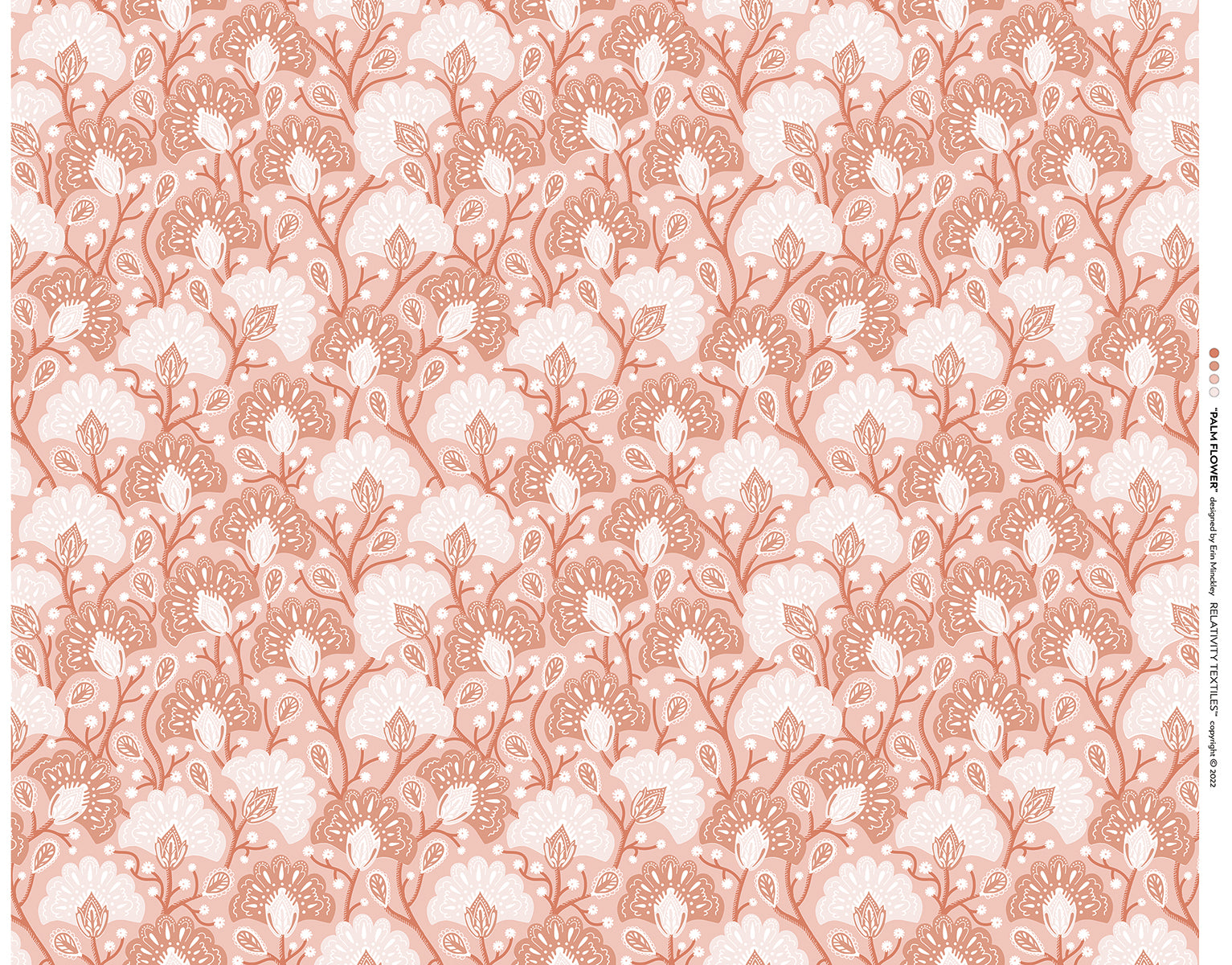 Palm Flower - Fabric