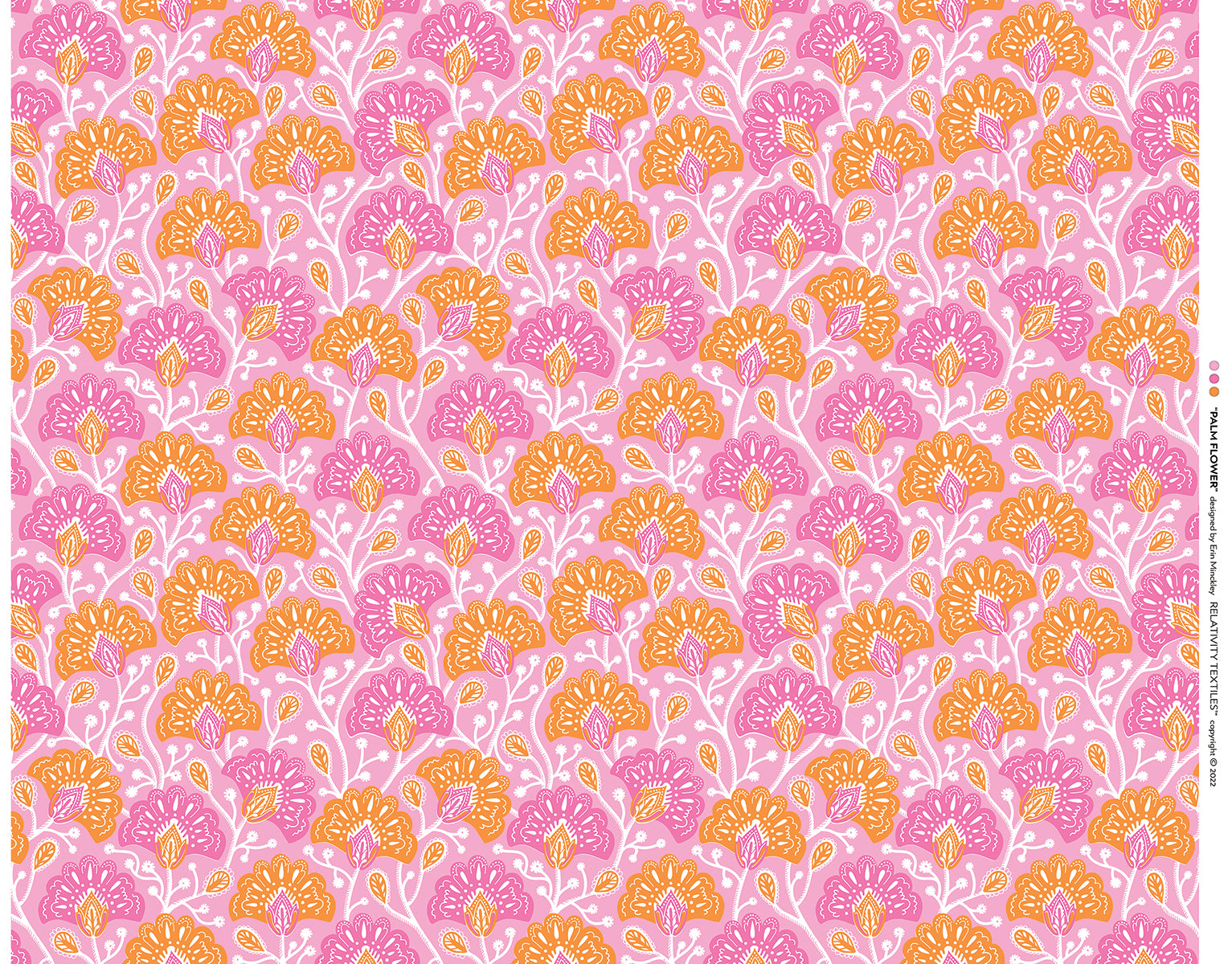 Palm Flower - Fabric