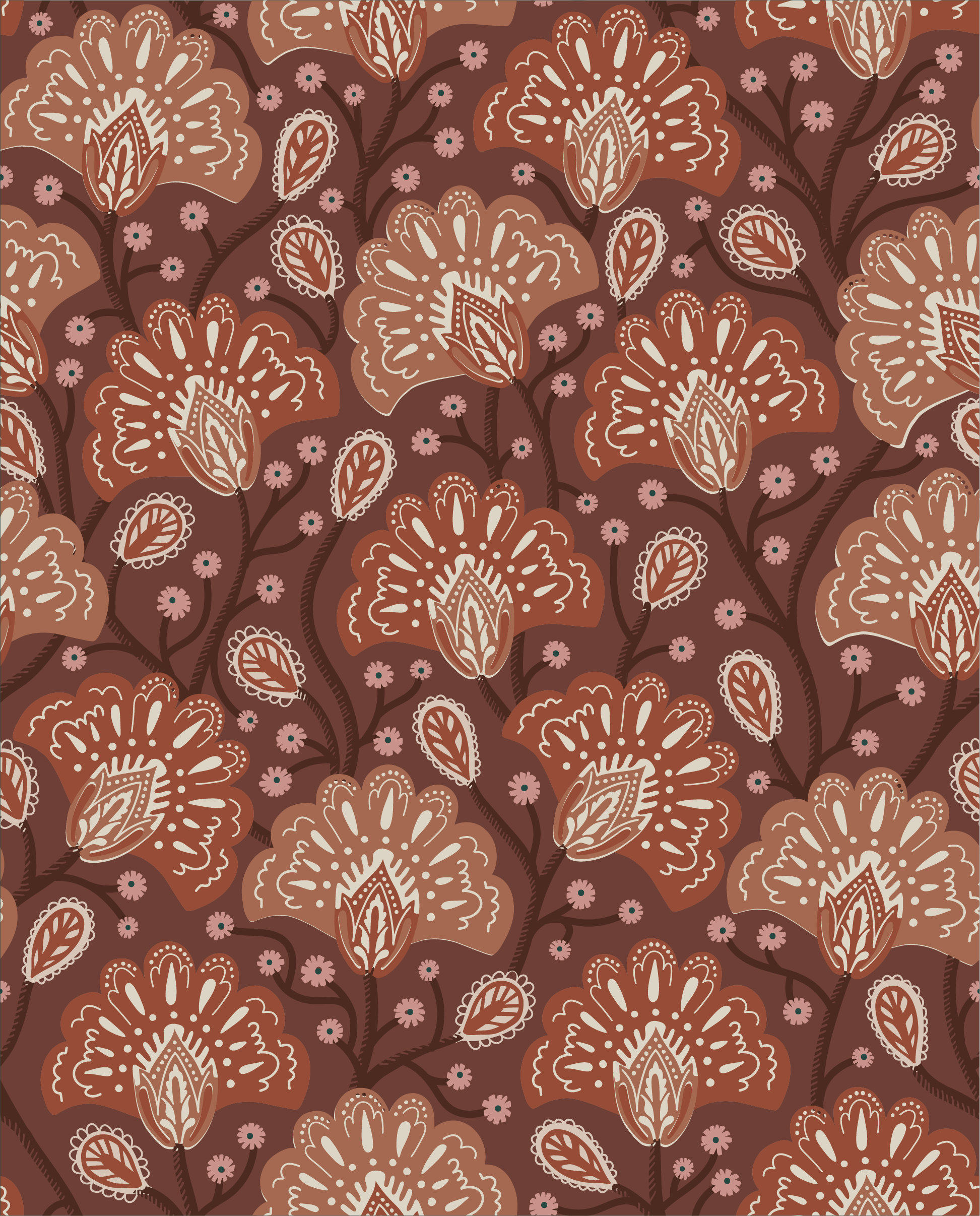 Palm Flower - Wallpaper