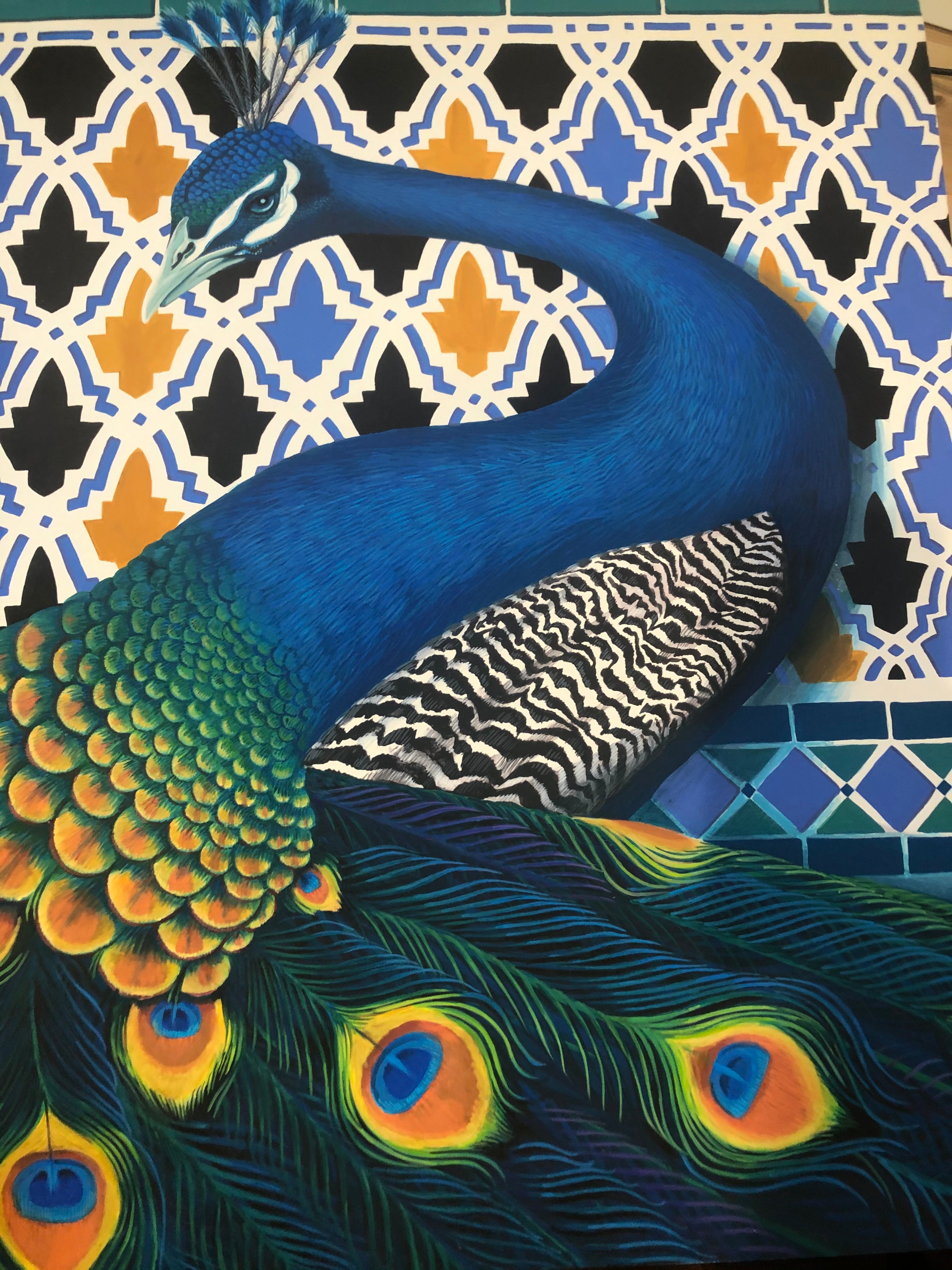 Peacock Print