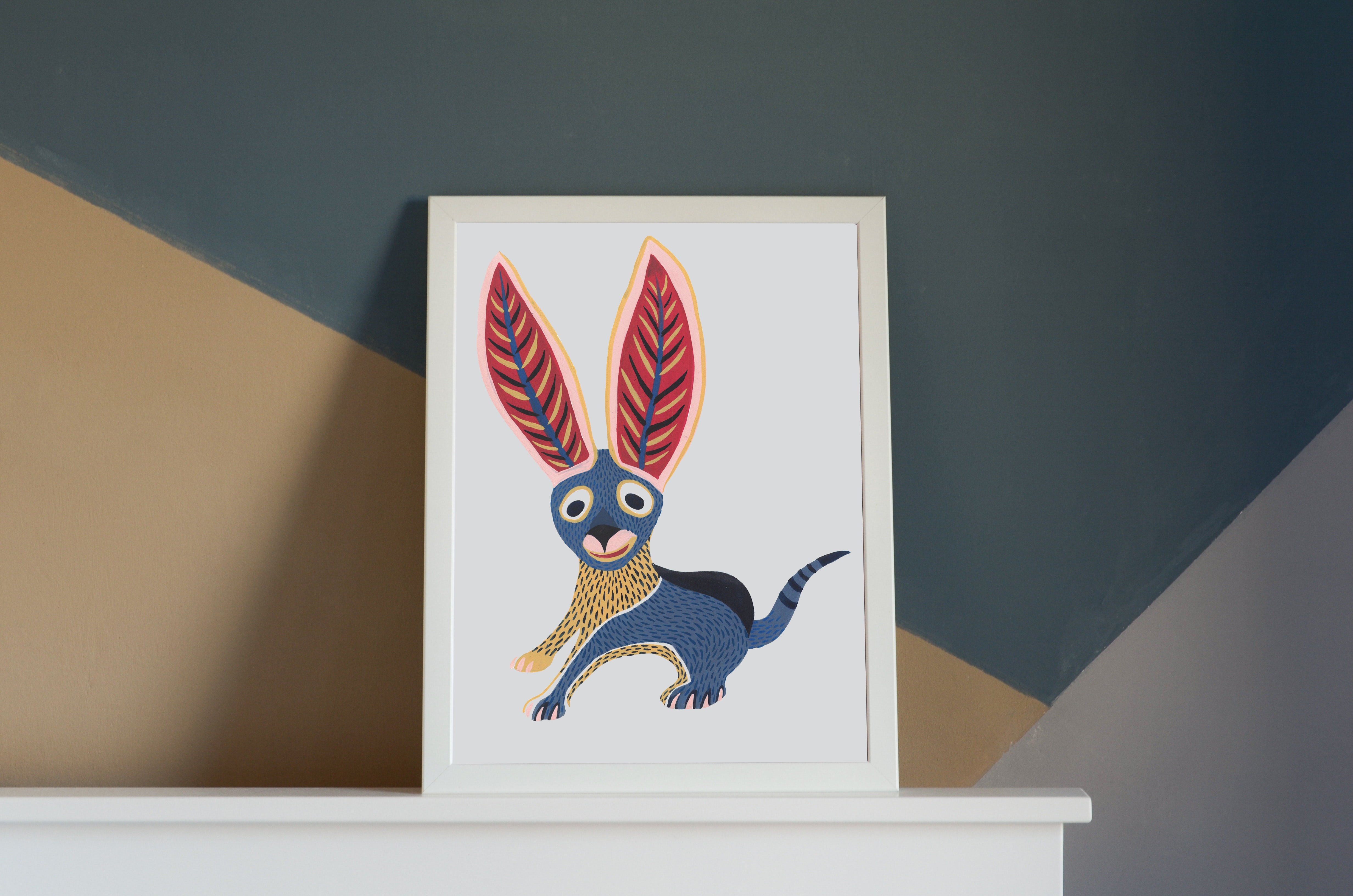 El Perro - Alebrijes Art Print