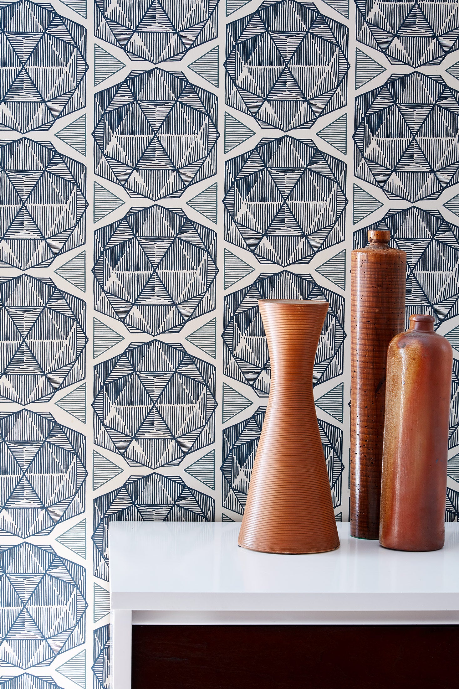 4 Spaces To Add The Effect Of Wallpaper With Tile - The Tile Shop Blog