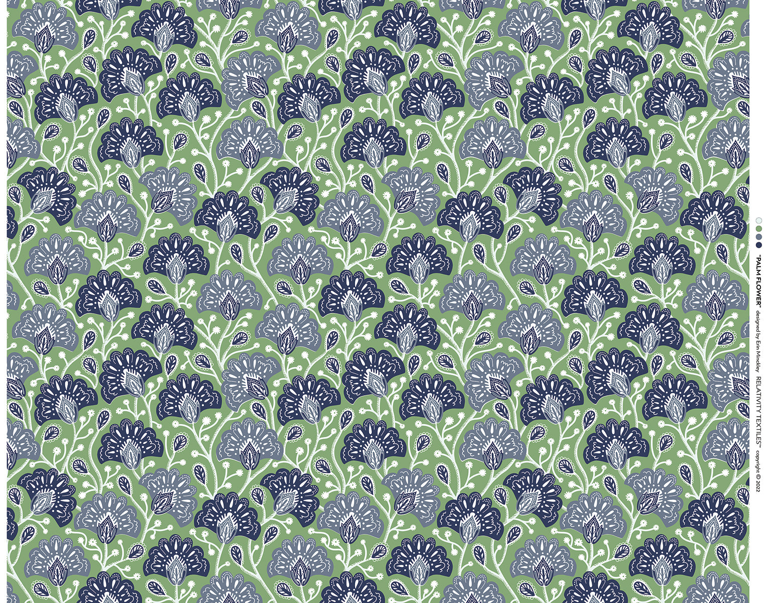 Palm Flower - Fabric