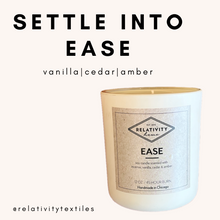 Load image into Gallery viewer, Ease Candle | Incense, Vanilla, Cedar and Amber | 12 oz
