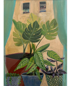 Plants in Window - Anne Kessler